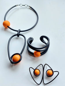 Set sister colore arancio