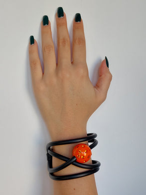 Bracciale ball arancio