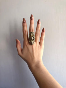 anello vintage oro