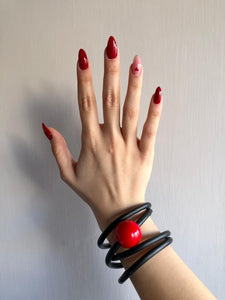 Bracciale ball rosso