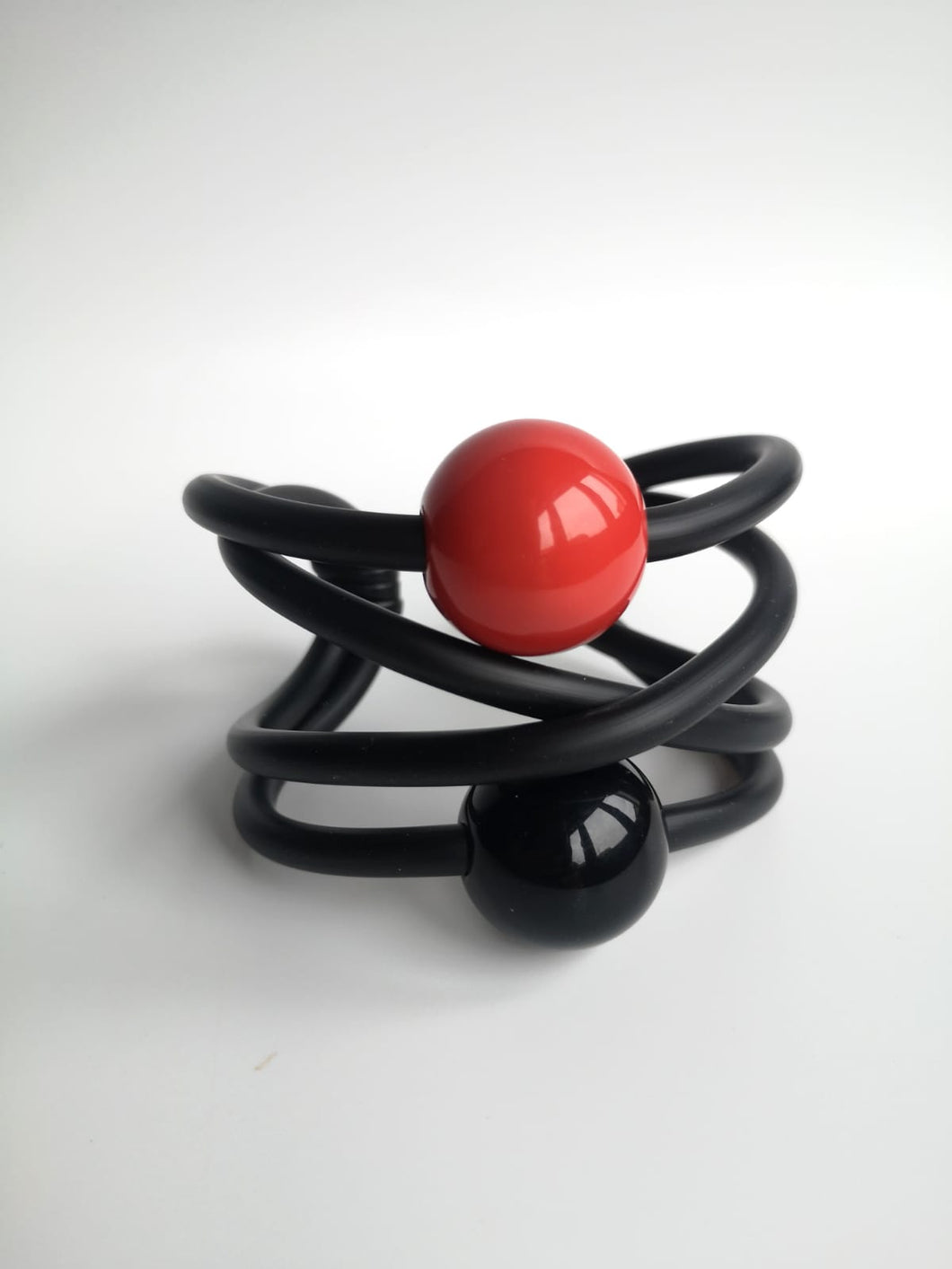 Bracciale two balls arancio