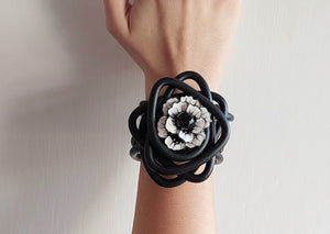 Bracciale stella black rose